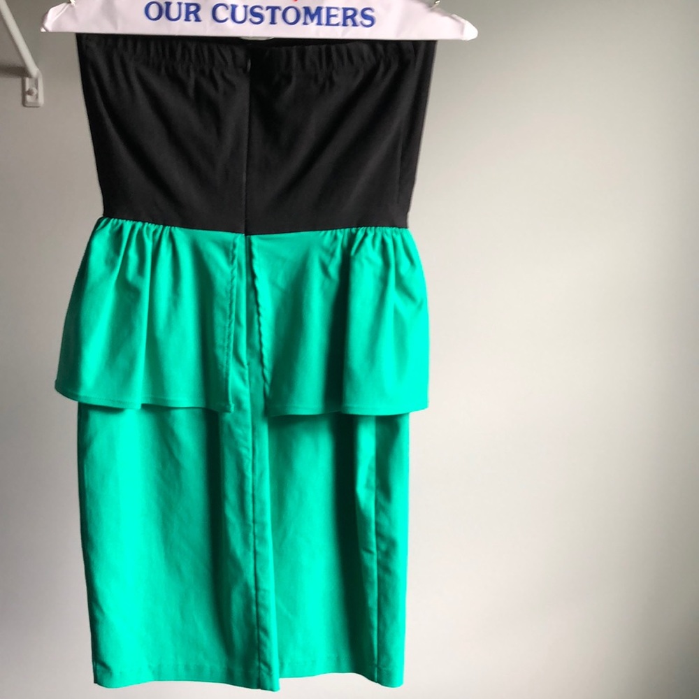 Lulus Peplum Cocktail Dress (EUC) — M - Picture 2 of 3